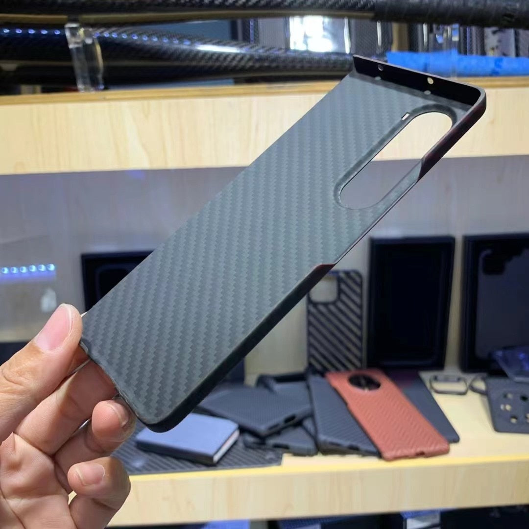 YTF-Carbon Fiber Case For Samsung Galaxy Z Fold - Premium Mobile Phone Cases from Dressmycell.com - Just $44.00! Shop now at Dressmycell.com YTF-Carbon Fiber Case For Samsung Galaxy Z Fold - Premium Mobile Phone Cases from Dressmycell.com - Just $44.00! Shop now at Dressmycell.com